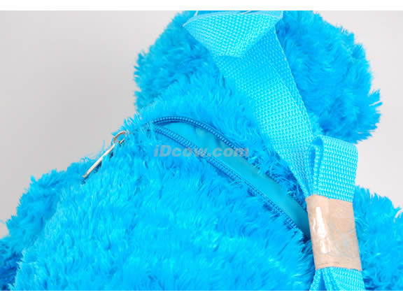 Sesame Street Cookie Monster Plush Backpack