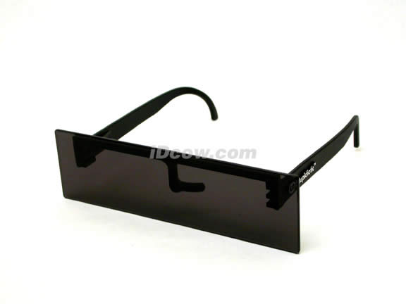 Stupidiotic Black Bar Sunglasses - 8866