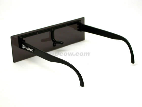 Stupidiotic Black Bar Sunglasses - 8866