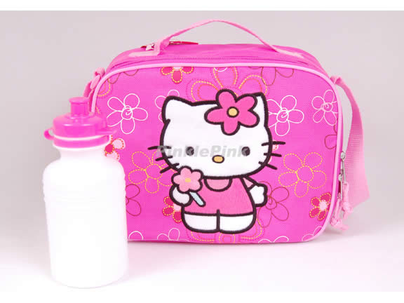 Hello Kitty Insulated Lunchbag with water bottle 2001