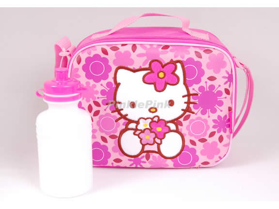 Hello Kitty Insulated Lunchbag with water bottle 2002