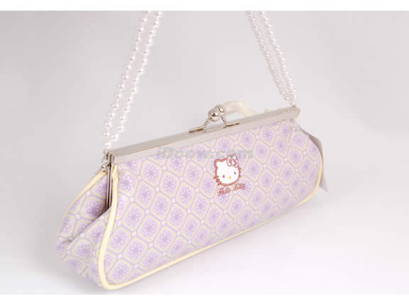 Hello Kitty shoulder bag with pearls