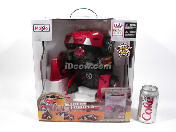 RC Street Troopers Attack Vehicle Robot by Maisto - Red 81108