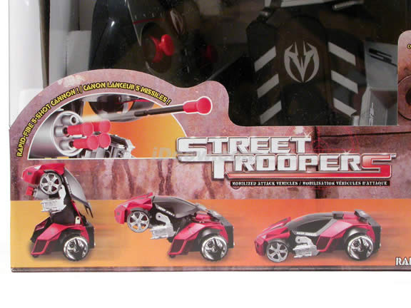 RC Street Troopers Attack Vehicle Robot by Maisto - Red 81108