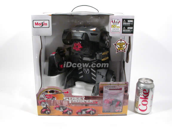 RC Street Troopers Attack Vehicle Robot by Maisto - Black 81108