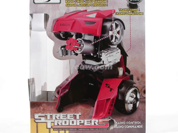 RC Street Troopers Attack Vehicle Robot by Maisto - Black 81108