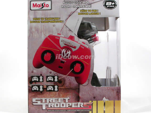 RC Street Troopers Attack Vehicle Robot by Maisto - Black 81108